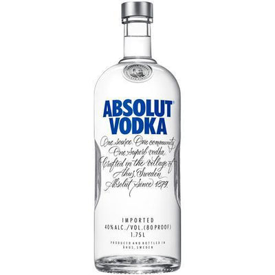 Absolut Vodka 1.75L - Main Street Liquor