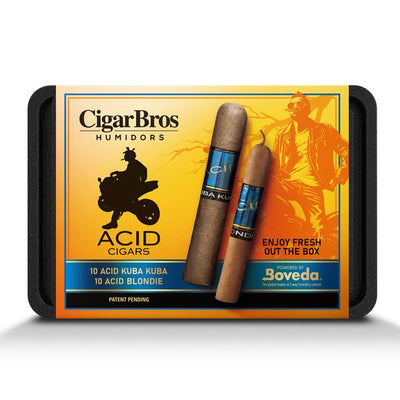 Acid 20 Premium Cigars Set + Personal Humidor by CigarBros - Main Street Liquor