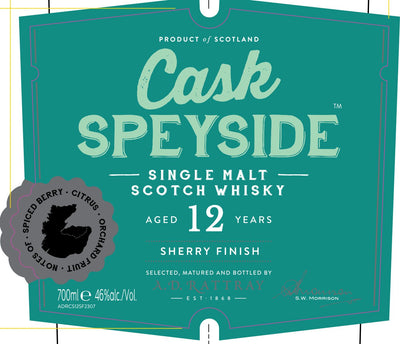 A.D. Rattray Cask Speyside 12 Year Old - Main Street Liquor