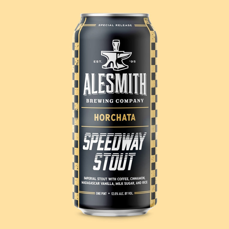 AleSmith Speedway Stout: Horchata Edition (12% ABV) 16oz Cans - Main Street Liquor