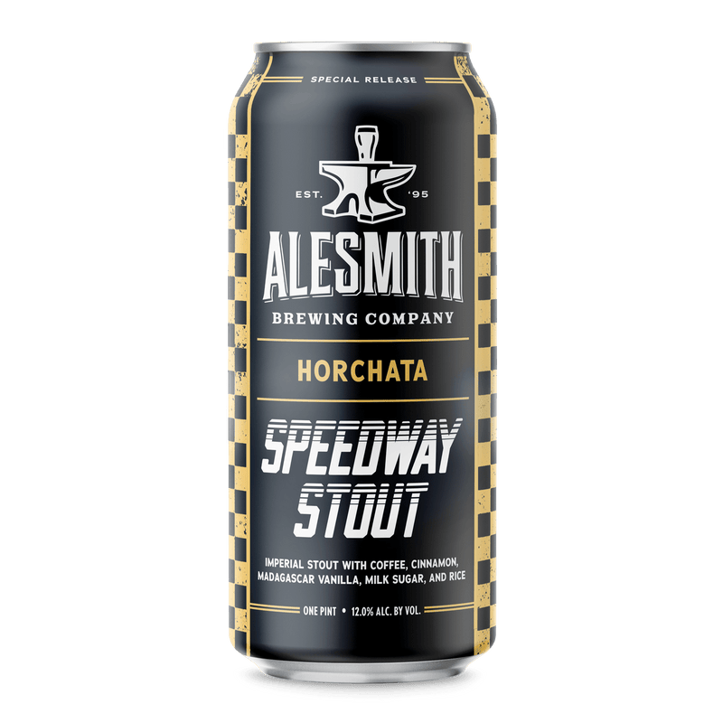 AleSmith Speedway Stout: Horchata Edition (12% ABV) 16oz Cans - Main Street Liquor