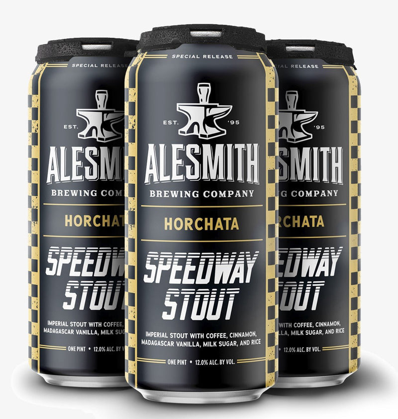 AleSmith Speedway Stout: Horchata Edition (12% ABV) 16oz Cans - Main Street Liquor