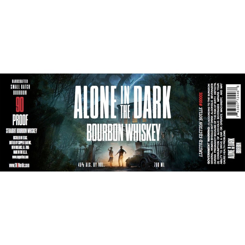 Alone in the Dark Bourbon Whiskey - Main Street Liquor