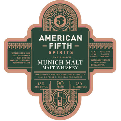 American Fifth Munich Malt Whiskey - Main Street Liquor
