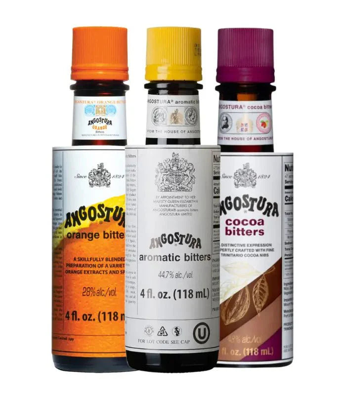 Angostura Orange, Aromatic & Cocoa Bitters Bundle 3 x 4oz - Main Street Liquor