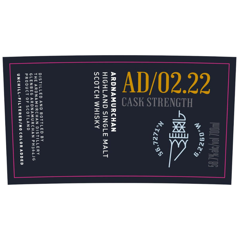 Ardnamurchan AD/02.22 Cask Strength - Main Street Liquor