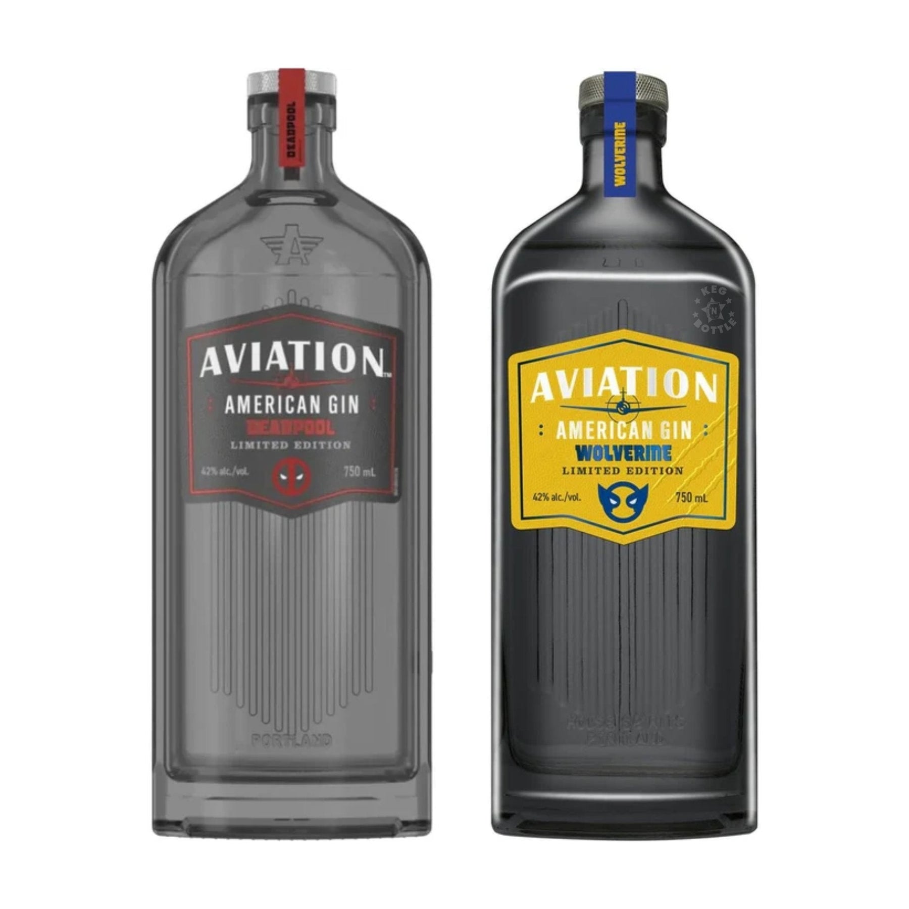 Buy Aviation Deadpool X Wolverine Limited Edition Gin Combo Pack (2x750 ...