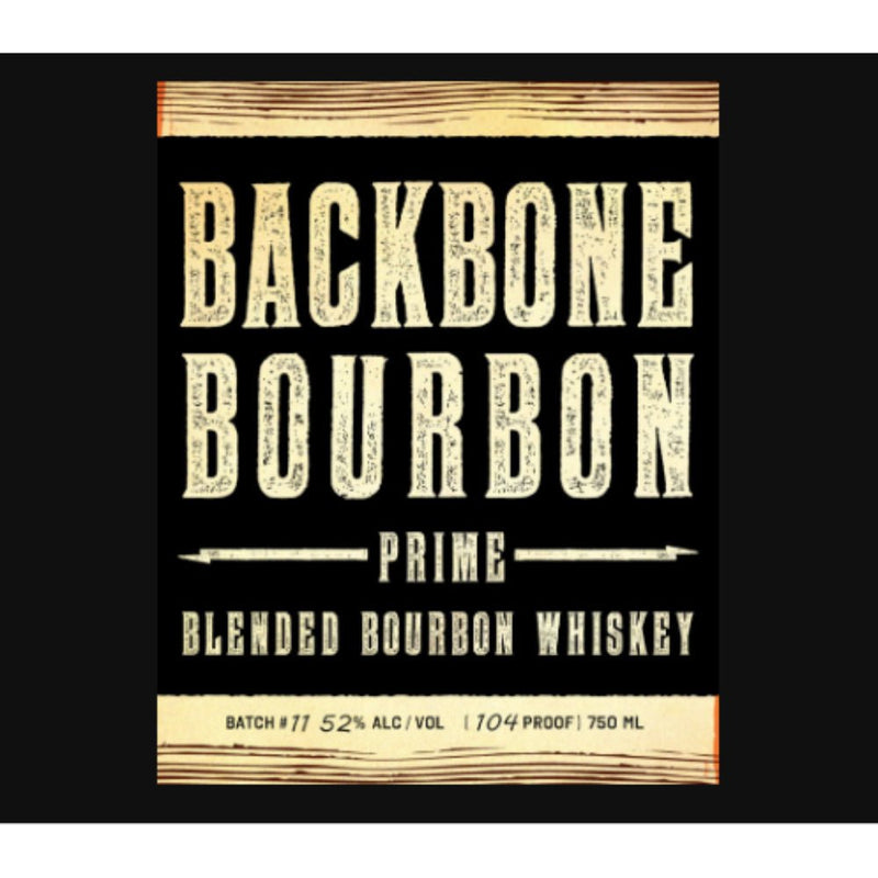 Backbone Prime Blended Bourbon - Main Street Liquor