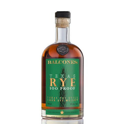 Balcones Texas Rye 100 Proof - Main Street Liquor