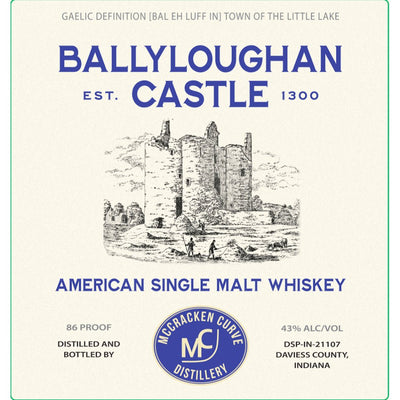 Ballyloughan Castle American Single Malt Whiskey - Main Street Liquor