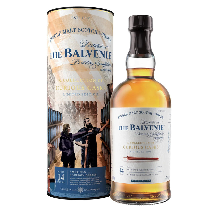 Balvenie 14 Year Bourbon Barrel Single Malt Scotch Whisky - Main Street Liquor