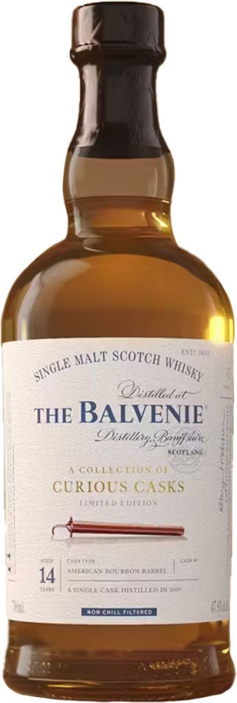 Balvenie A Collection of Curious Casks Limited Edition 14 Year Old American Bourbon Barrel 750ml - Main Street Liquor