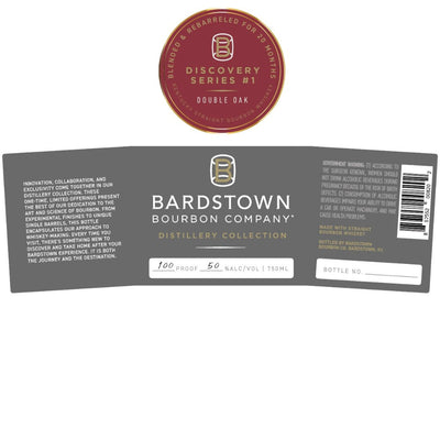 Bardstown Bourbon Company Discovery Series #1 Double Oak - Main Street Liquor