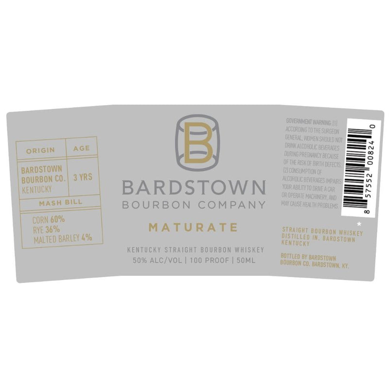 Bardstown Bourbon Company Maturate - Main Street Liquor