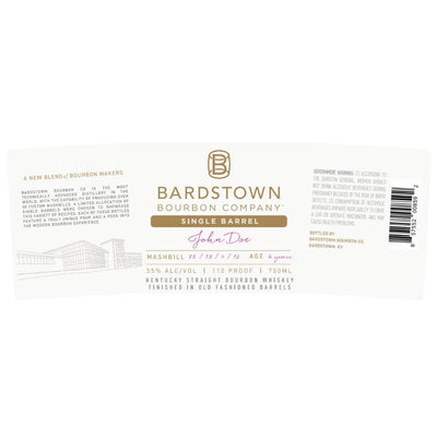 Bardstown Bourbon Finished in Old Fashioned Barrels - Main Street Liquor
