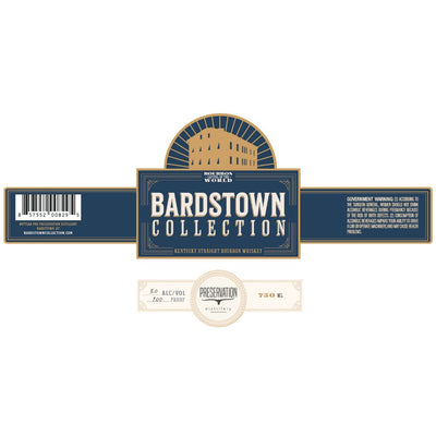 Bardstown Collection Preservation Distillery - Main Street Liquor