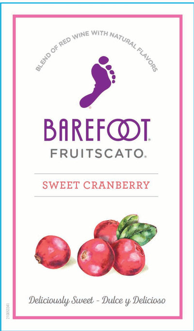Barefoot Cellars | Sweet Cranberry Fruitscato - Main Street Liquor