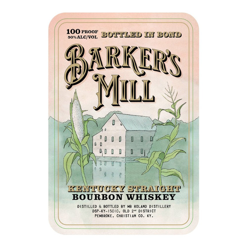 Barker’s Mill Bottled in Bond Straight Bourbon - Main Street Liquor