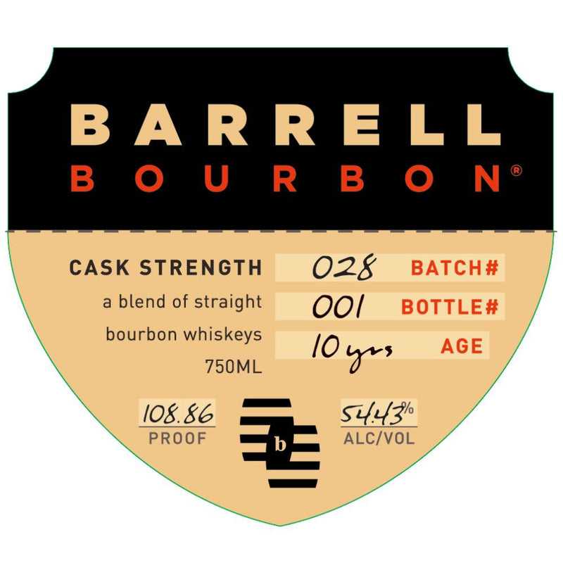 Barrell Bourbon Batch 28 - Main Street Liquor