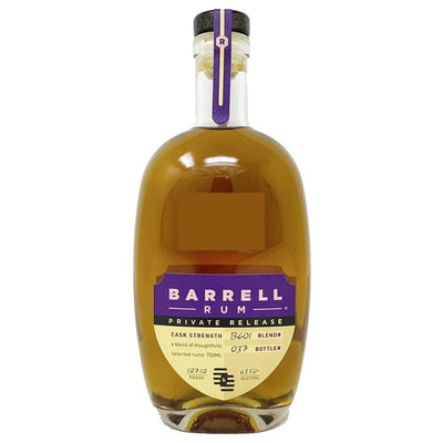 Barrell Rum Private Release Cask Strength - Main Street Liquor
