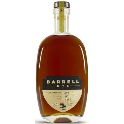 Barrell Rye Batch 003 - Main Street Liquor