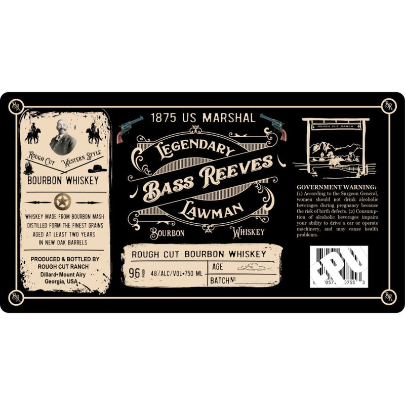 Bass Reeves Rough Cut Bourbon - Main Street Liquor