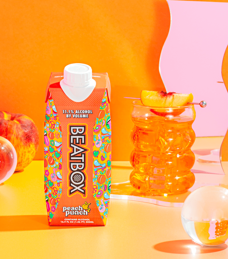 Buy Beat Box Peach Punch 12 Pack® Online | BeatBox Beverages