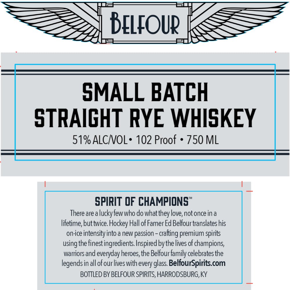 Buy Belfour Small Batch Straight Rye Whiskey By Ed Belfour® Online ...