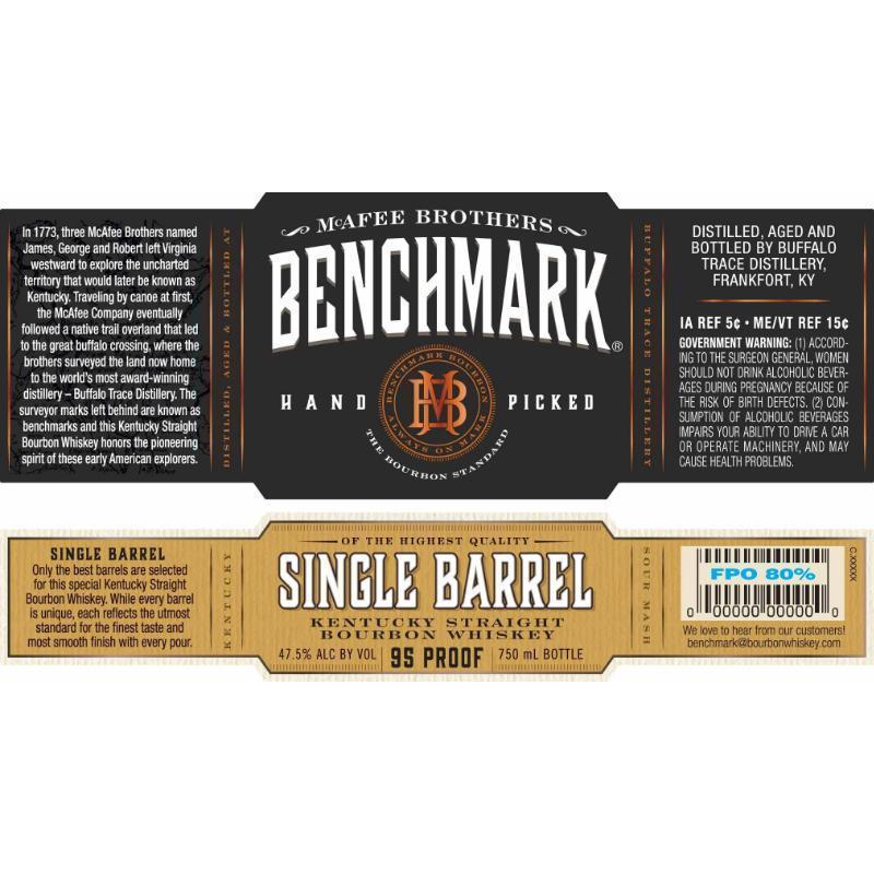 Benchmark Single Barrel - Main Street Liquor