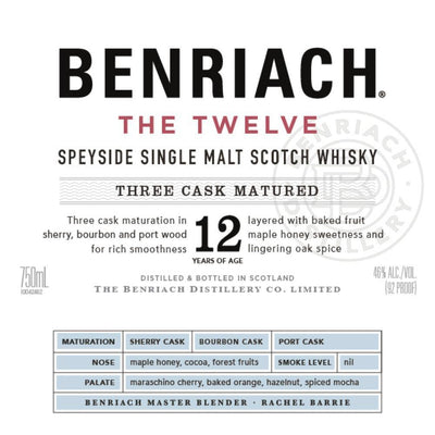 BenRiach The Twelve - Main Street Liquor
