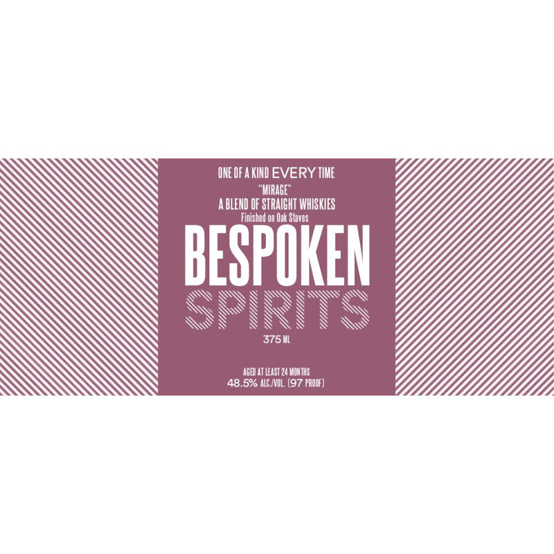 Bespoken Spirits Mirage Blended Whiskey 375mL - Main Street Liquor