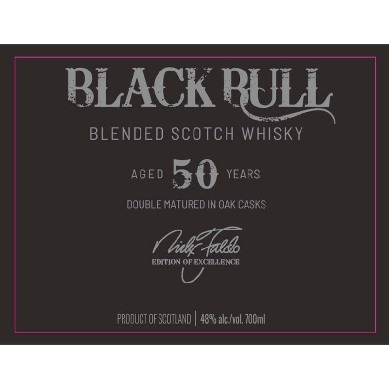 Black Bull 50 Year Old - Main Street Liquor