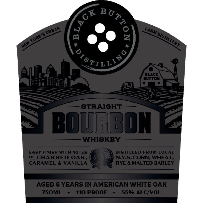 Black Button Straight Bourbon - Main Street Liquor