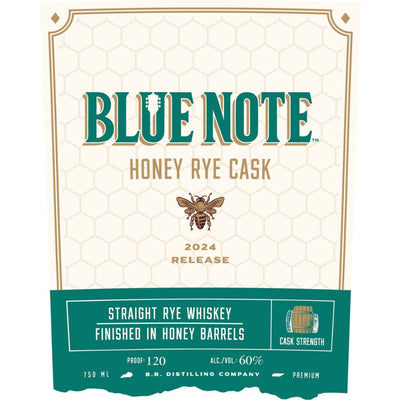 Blue Note Honey Cask Rye 2024 Release - Main Street Liquor
