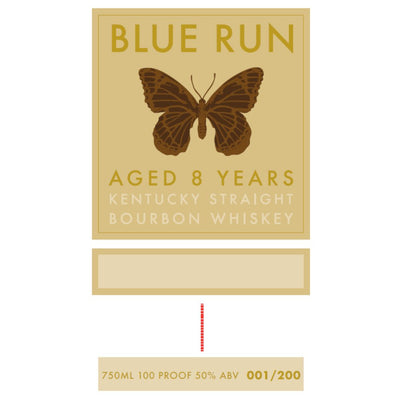 Blue Run 8 Year Old Bourbon - Main Street Liquor