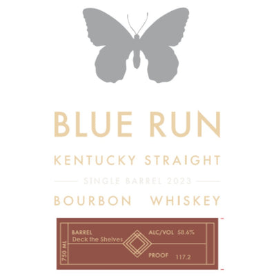 Blue Run ‘Deck the Shelves' Single Barrel Bourbon 2023 - Main Street Liquor