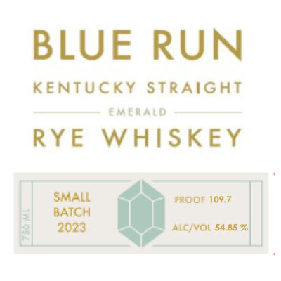 Blue Run Emerald Rye Small Batch 2023 - Main Street Liquor