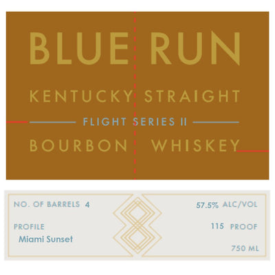 Blue Run Flight Series II ‘Miami Sunset’ - Main Street Liquor