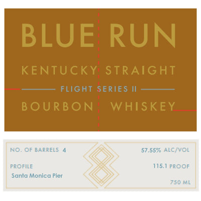 Blue Run Flight Series II ‘Santa Monica Pier’ - Main Street Liquor