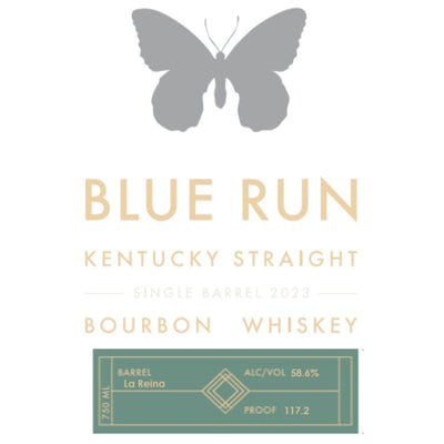 Blue Run ‘La Reina’ Single Barrel Bourbon 2023 - Main Street Liquor