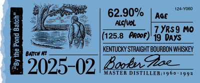 Booker's Kentucky Straight Bourbon Whiskey By the Pond Batch 2025 - 02 - Main Street Liquor