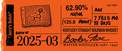 Booker's Kentucky Straight Bourbon Whiskey Jerry’s Batch 2025 - 03 - Main Street Liquor