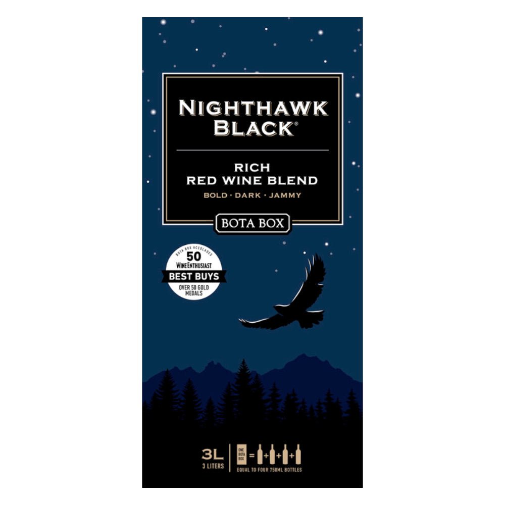 Buy Bota Box Nighthawk Black Rich Red Wine Blend® Online | Wine ...