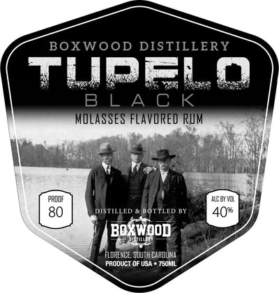 Boxwood Distillery Tupelo Black Molasses Flavored Rum - Main Street Liquor