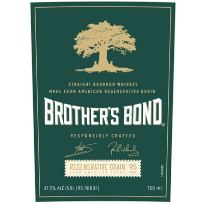 Brother’s Bond Regenerative Grain Bourbon By Ian Somerhalder & Paul Wesley - Main Street Liquor