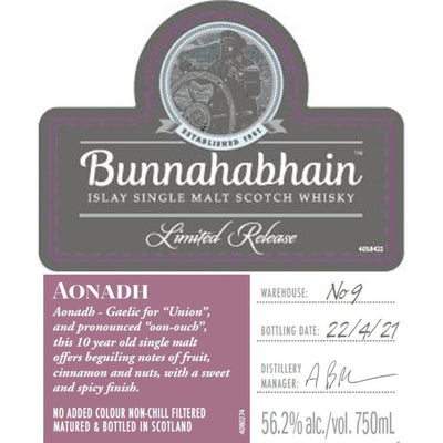 Bruichladdich Aonadh Limited Release - Main Street Liquor