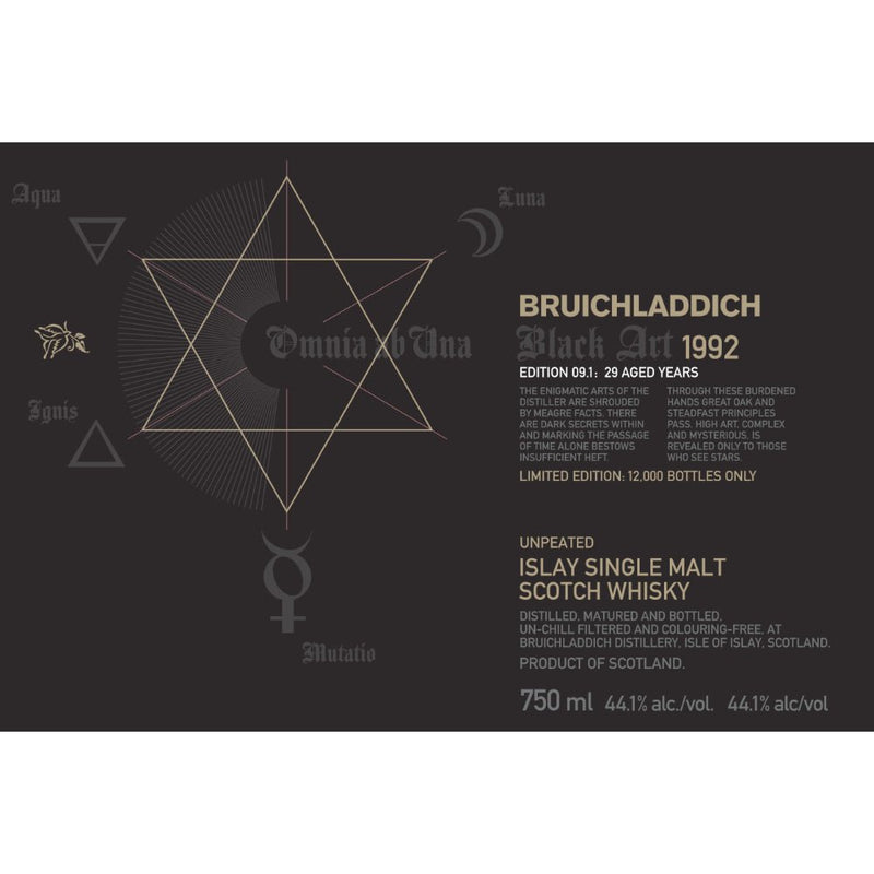 Bruichladdich Black Art 9.1 29 Year Old - Main Street Liquor