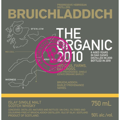 Bruichladdich The Organic 2010 - Main Street Liquor