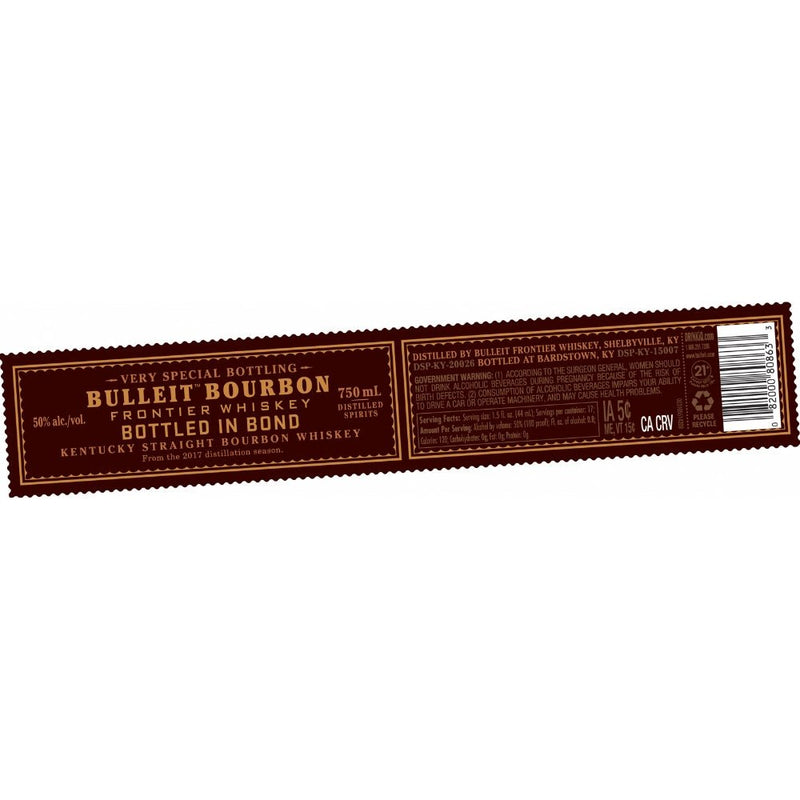 Bulleit Bottled in Bond Bourbon - Main Street Liquor