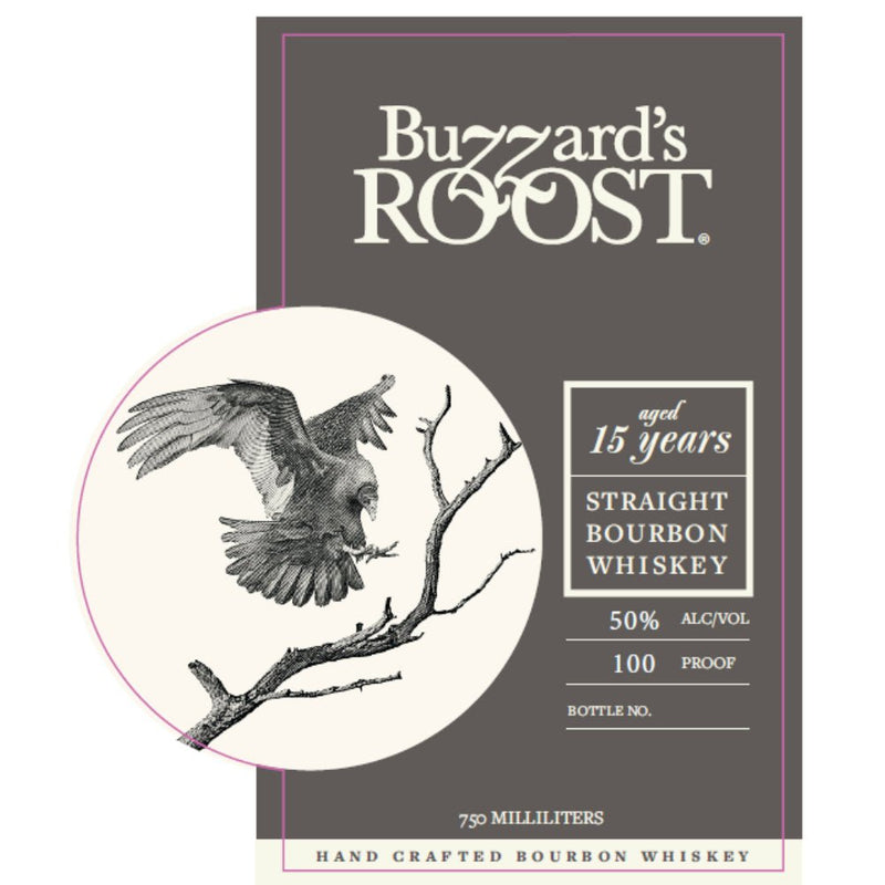 Buzzard’s Roost 15 Year Old Straight Bourbon - Main Street Liquor